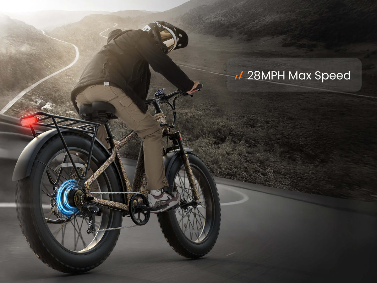 28MPH Max Speed